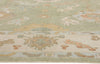 10 x 14 - Green New Turkish Oushak Rug - 54187