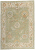 10 x 14 - Green New Turkish Oushak Rug - 54187