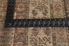 5 x 10 - Brown Antique Persian Malayer Rug - 60825