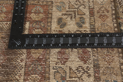 5 x 10 - Brown Antique Persian Malayer Rug - 60825