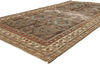 5 x 10 - Brown Antique Persian Malayer Rug - 60825