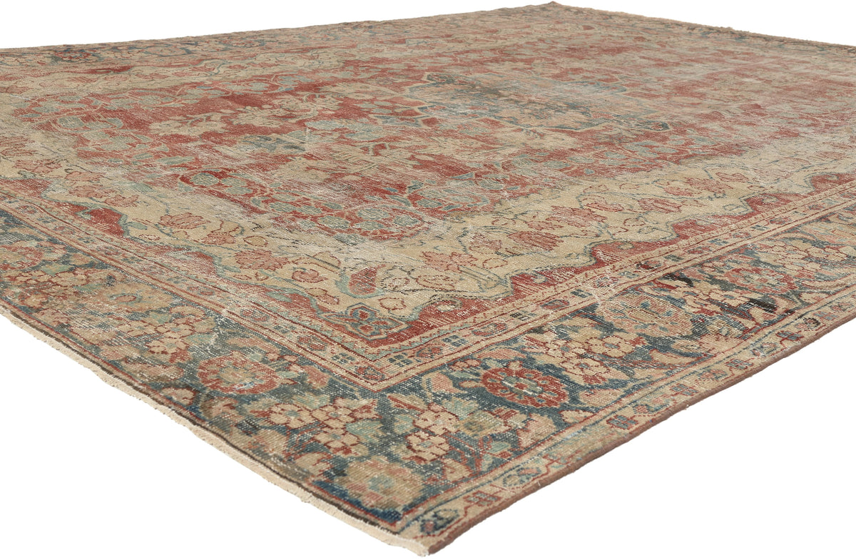 8 x 12 - Red Antique Persian Mahal Rug - 60832