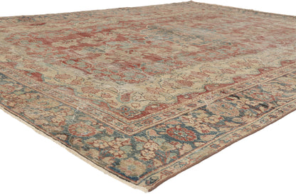 8 x 12 - Red Antique Persian Mahal Rug - 60832