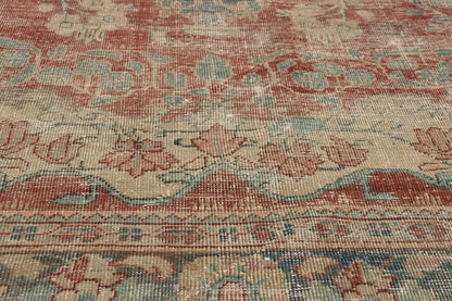 8 x 12 - Red Antique Persian Mahal Rug - 60832