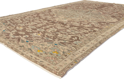 6 x 11 - Brown Antique Persian Bakhtiari Rug - 60858