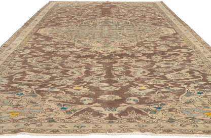 6 x 11 - Brown Antique Persian Bakhtiari Rug - 60858