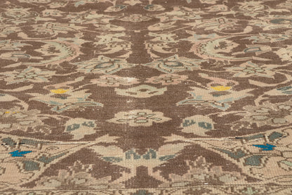 6 x 11 - Brown Antique Persian Bakhtiari Rug - 60858