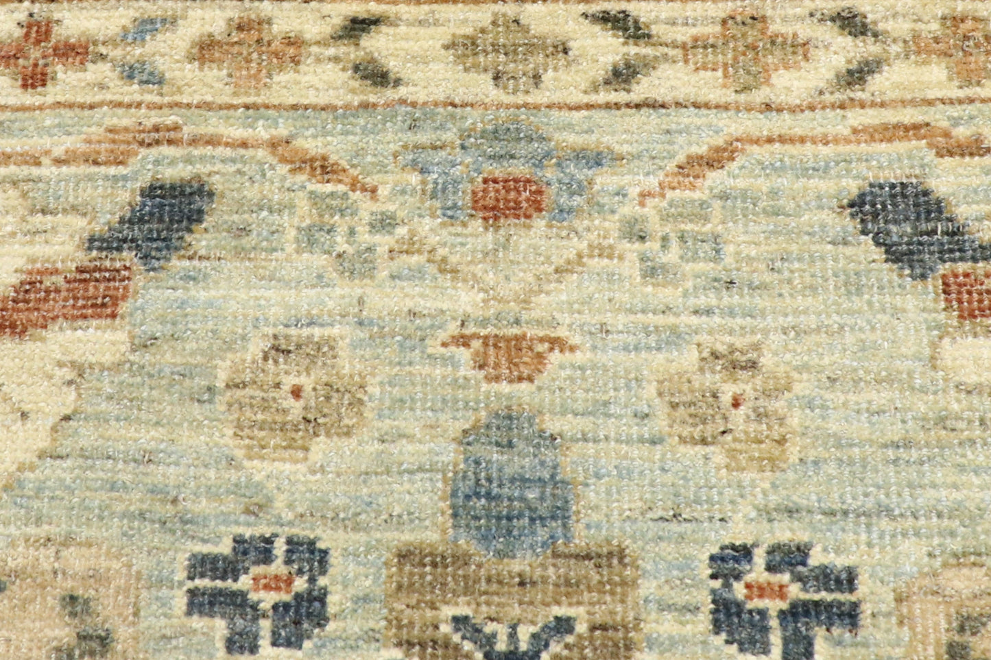 9 x 12 - Blue Turkish Sultanabad Rug - 60917