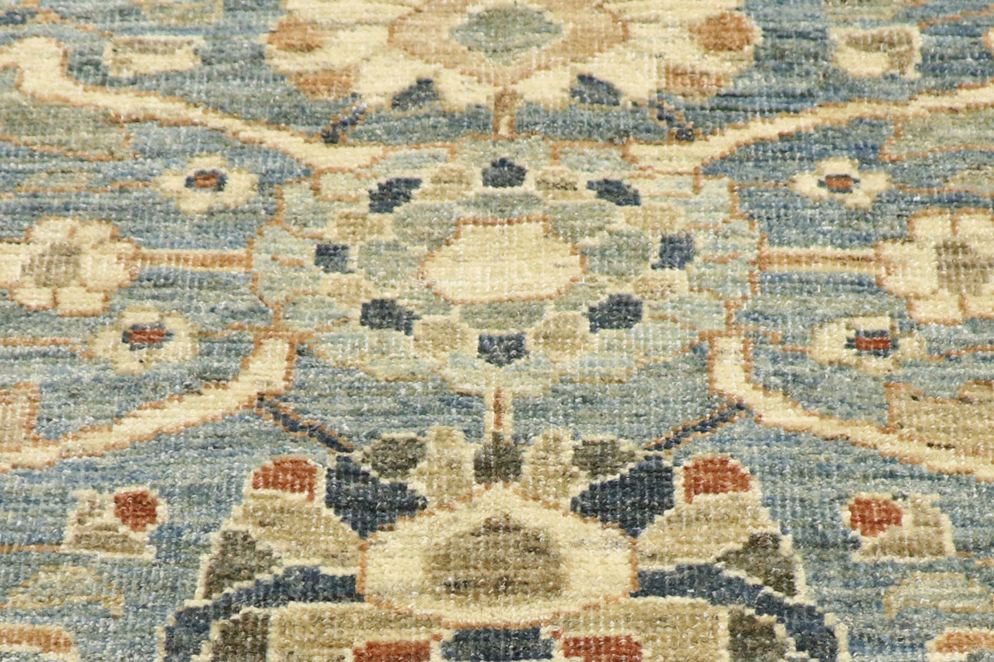 9 x 12 - Blue Turkish Sultanabad Rug - 60917