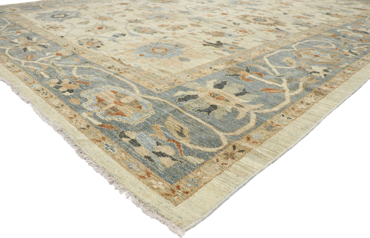 12 x 16 - Beige Turkish Sultanabad Rug - 60920