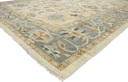 12 x 16 - Beige Turkish Sultanabad Rug - 60920
