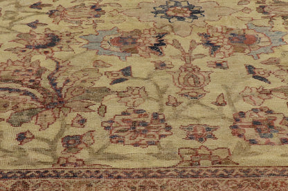 12 x 20 - Yellow Antique Persian Sultanabad Rug - 60941