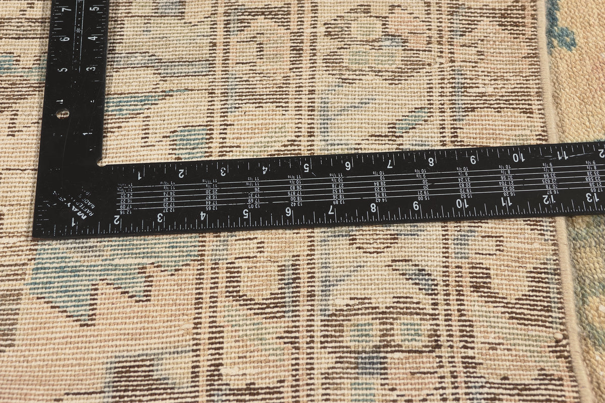 5 x 10 - Tan Vintage Persian Hamadan Rug - 60954