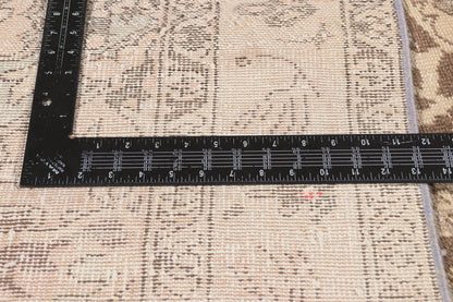 7 x 12 - Brown Antique Persian Feridan Rug - 60961