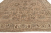 6 x 9 - Brown Vintage Persian Tabriz Rug - 60969