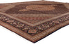 10 x 13 - Navy Blue Vintage Persian Tabriz Rug - 61005