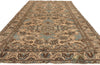 5 x 10 - Tan Vintage Persian Bakhtiari Rug - 61029