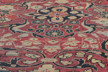9 x 12 - Red Antique Persian Mahal Rug - 61168