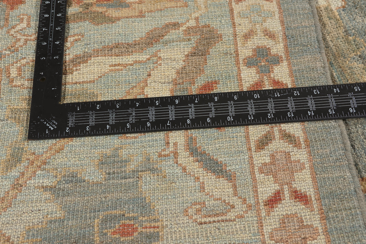 8 x 11 - Blue Persian Sultanabad Rug - 61287