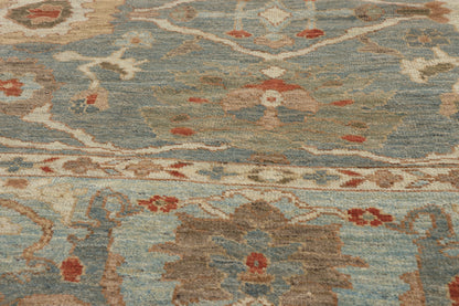 8 x 11 - Blue Persian Sultanabad Rug - 61287