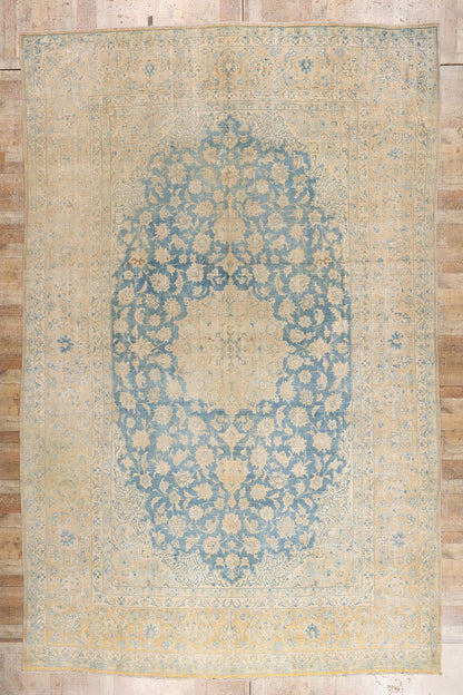 12 x 18 Blue Antique Persian Najafabad 61388