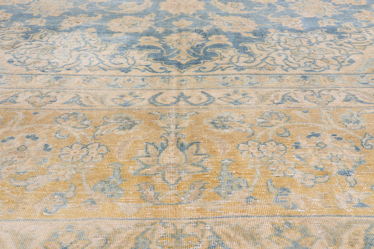 12 x 18 Blue Antique Persian Najafabad 61388