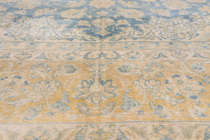 12 x 18 Blue Antique Persian Najafabad 61388