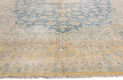 12 x 18 Blue Antique Persian Najafabad 61388