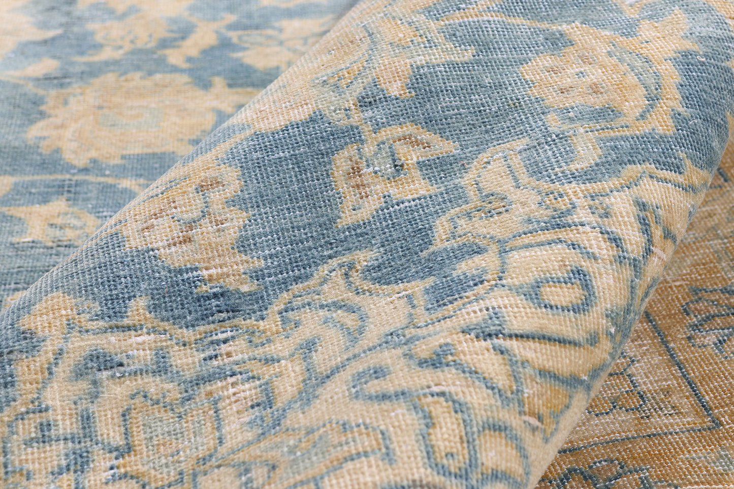 12 x 18 Blue Antique Persian Najafabad 61388