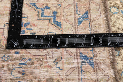 3 x 16 Brown Vintage Persian Hamadan Rug 61392