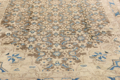 3 x 16 Brown Vintage Persian Hamadan Rug 61392