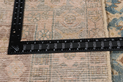 3 x 16 Blue Vintage Persian Hamadan Rug 61395