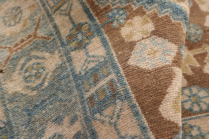 3 x 16 Blue Vintage Persian Hamadan Rug 61395