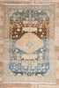 5 x 7 Blue Vintage Persian Malayer Rug 61398