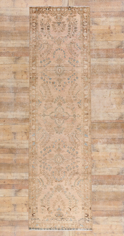 4 x 13 Pink Vintage Persian Malayer Rug 61400