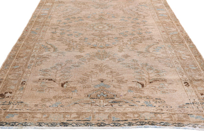 4 x 13 Pink Vintage Persian Malayer Rug 61400