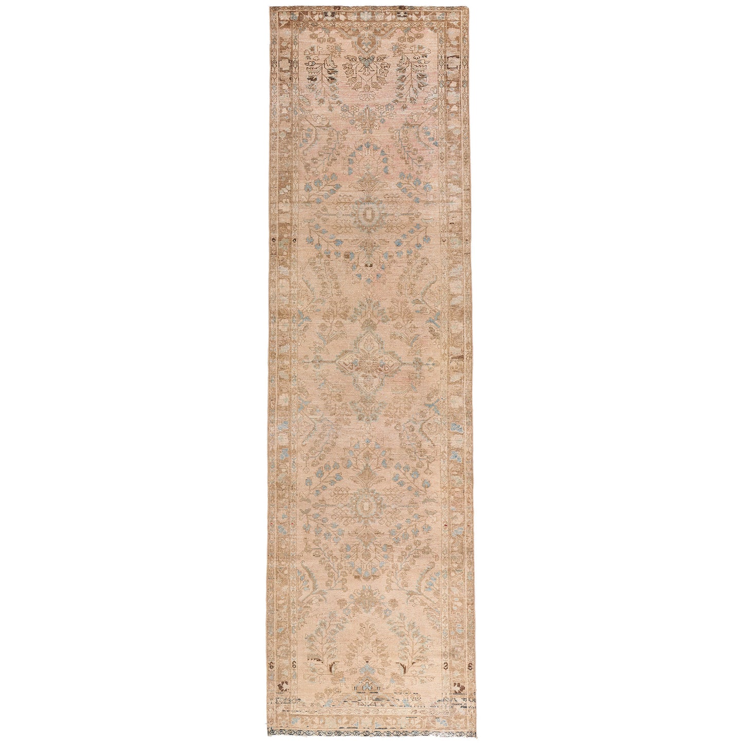 4 x 13 Pink Vintage Persian Malayer Rug 61400