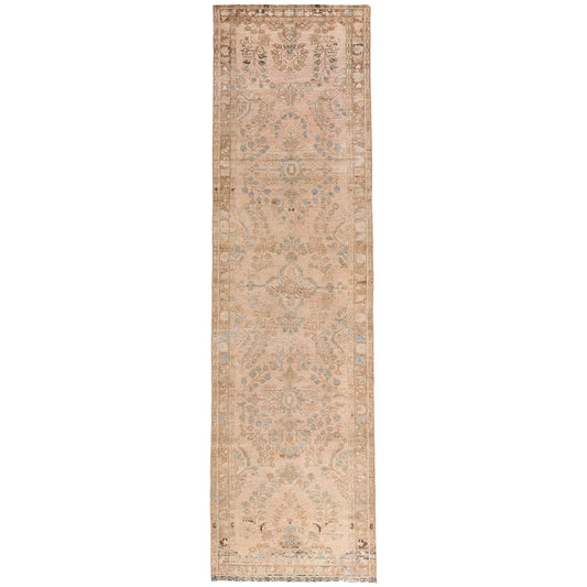 4 x 13 Pink Vintage Persian Malayer Rug 61400