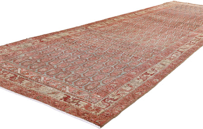 3 x 13 Blue Vintage Persian Malayer Rug 61403