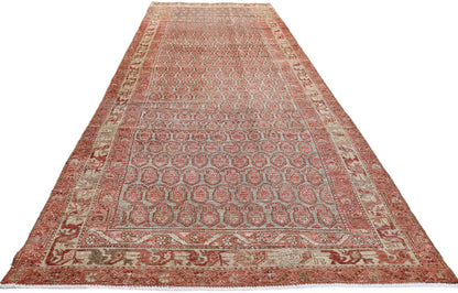 3 x 13 Blue Vintage Persian Malayer Rug 61403