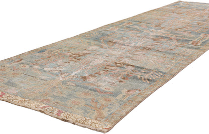 3 x 10 Blue Antique Persian Malayer Rug 61405