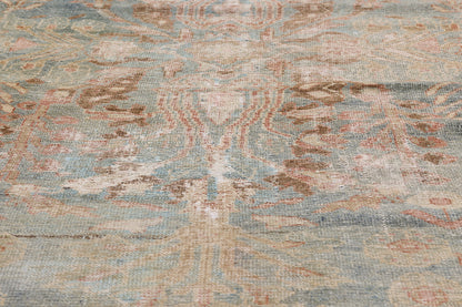 3 x 10 Blue Antique Persian Malayer Rug 61405