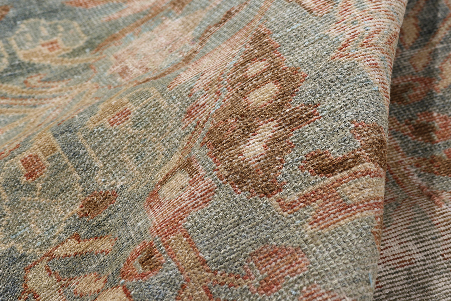 3 x 10 Blue Antique Persian Malayer Rug 61405