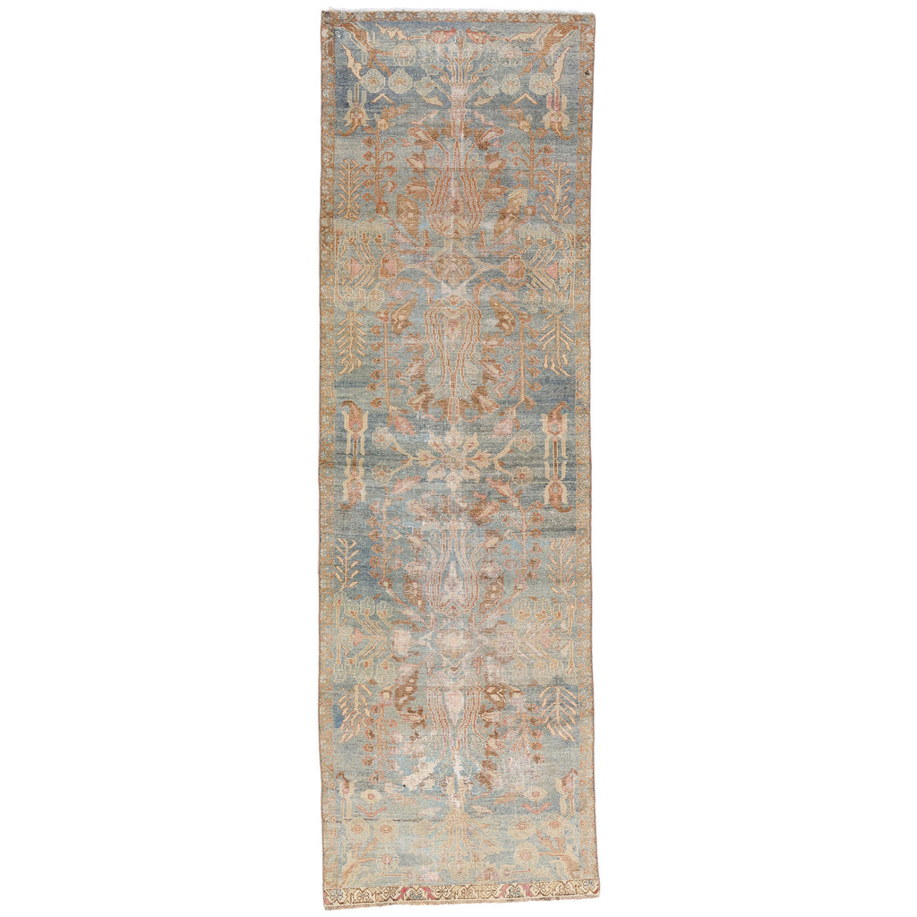 3 x 10 Blue Antique Persian Malayer Rug 61405