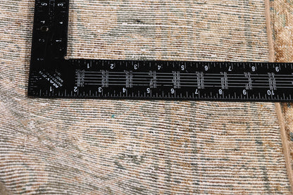 3 x 10 Brown Vintage Persian Hamadan Rug 61406