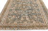 4 x 13 Blue Vintage Persian Hamadan Rug 61407