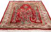 3 x 5 Red Vintage Turkish Hereke Prayer Rug 61409