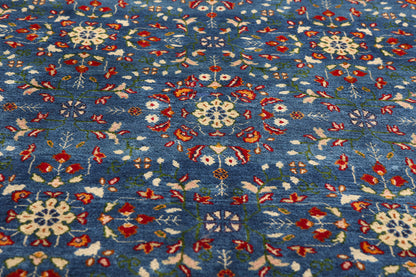 3 x 5 Blue Vintage Persian Khorassan Rug 61411