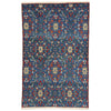 3 x 5 Blue Vintage Persian Khorassan Rug 61411