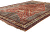 5 x 8 Red Vintage Persian Qashqai Rug 61414
